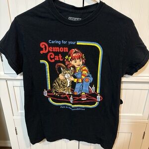 Black Graphic T-Shirt